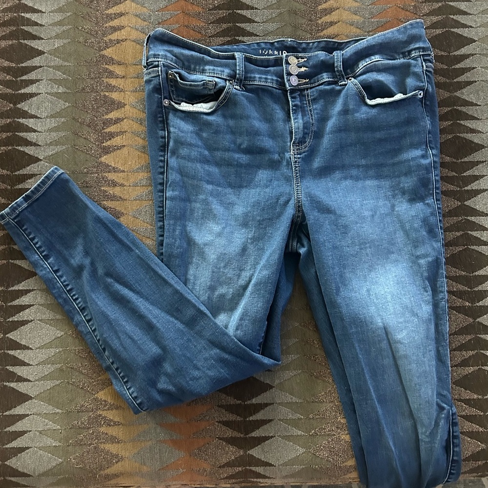 Torrid Dark Blue Denim Pants